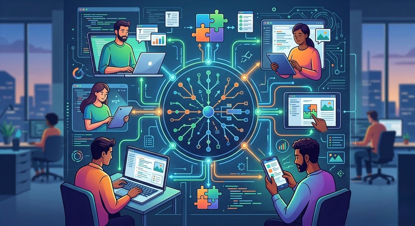 ما وراء المزامنة: هندسة مساحات عمل تعاونية في الوقت الفعلي باستخدام CRDTs و Expo